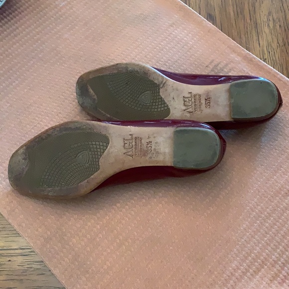 AGL dark red flats - Picture 5 of 6